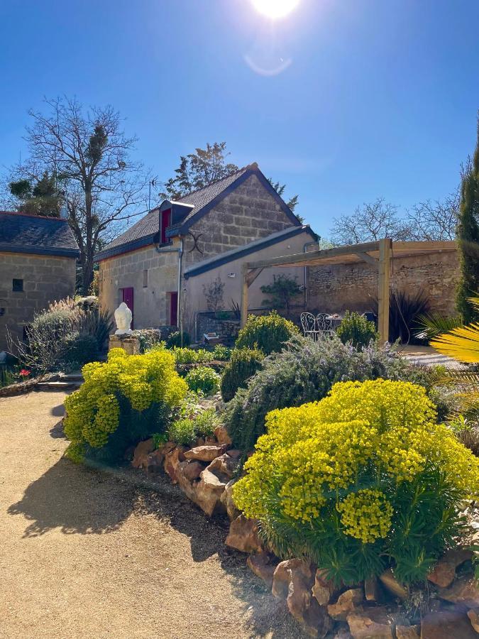 Maison De Campagne, Gite Rouge Brigne Buitenkant foto