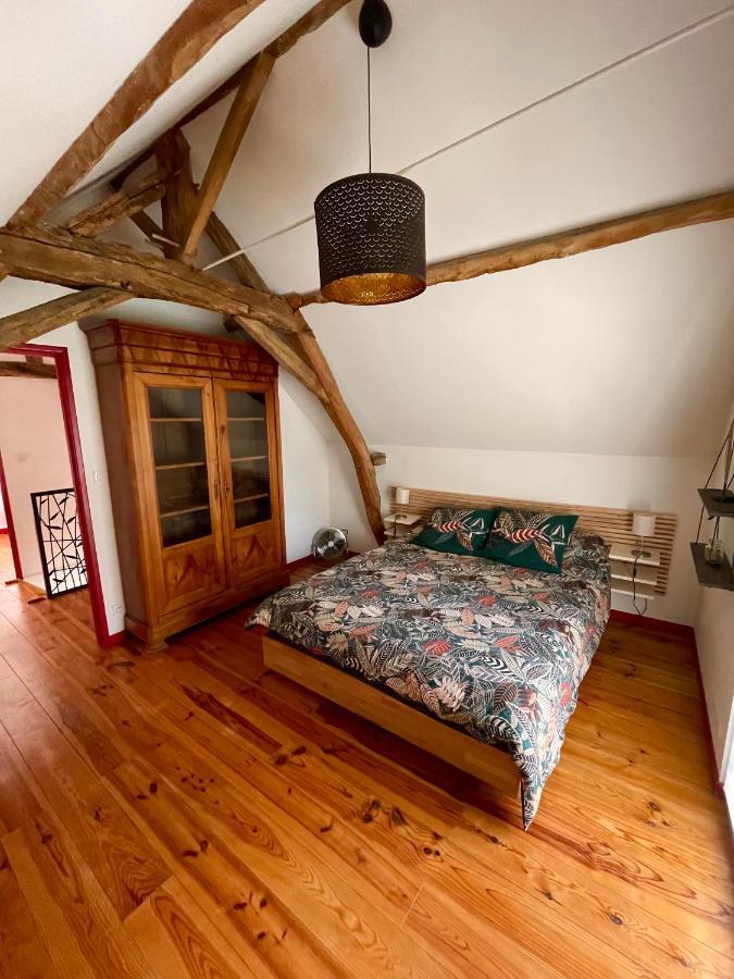 Maison De Campagne, Gite Rouge Brigne Buitenkant foto
