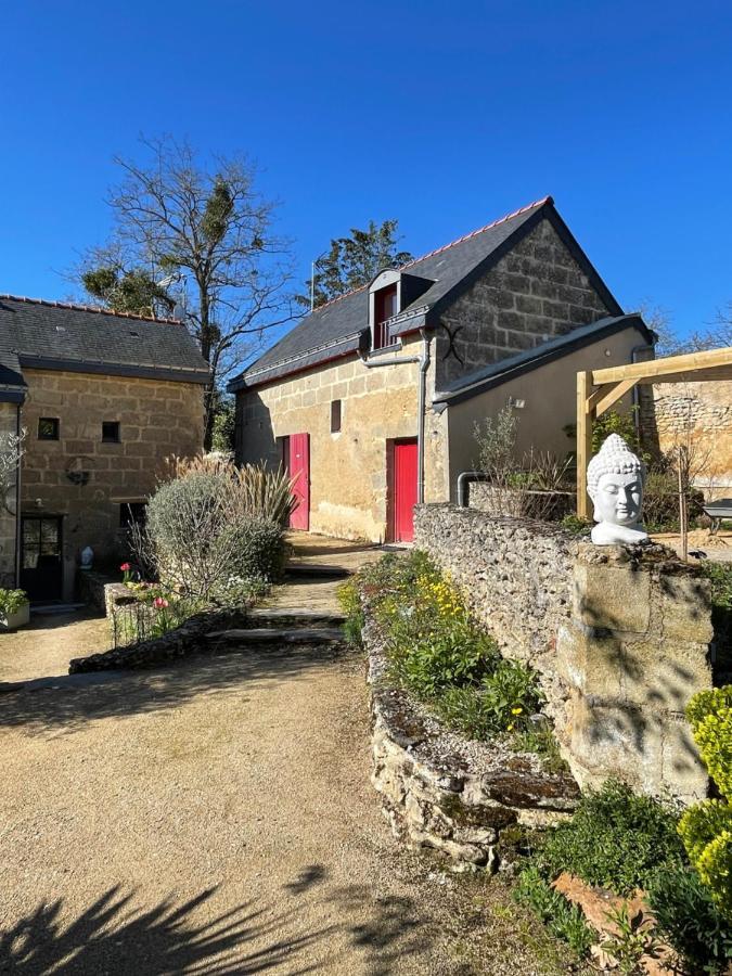 Maison De Campagne, Gite Rouge Brigne Buitenkant foto